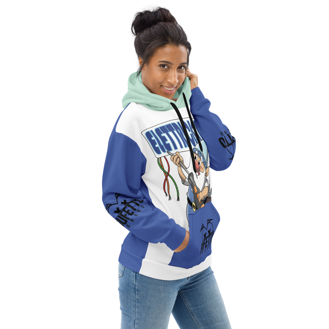 Felpa con cappuccio Uomo/Donna ELETTRICISTOLO - Gufetto Brand