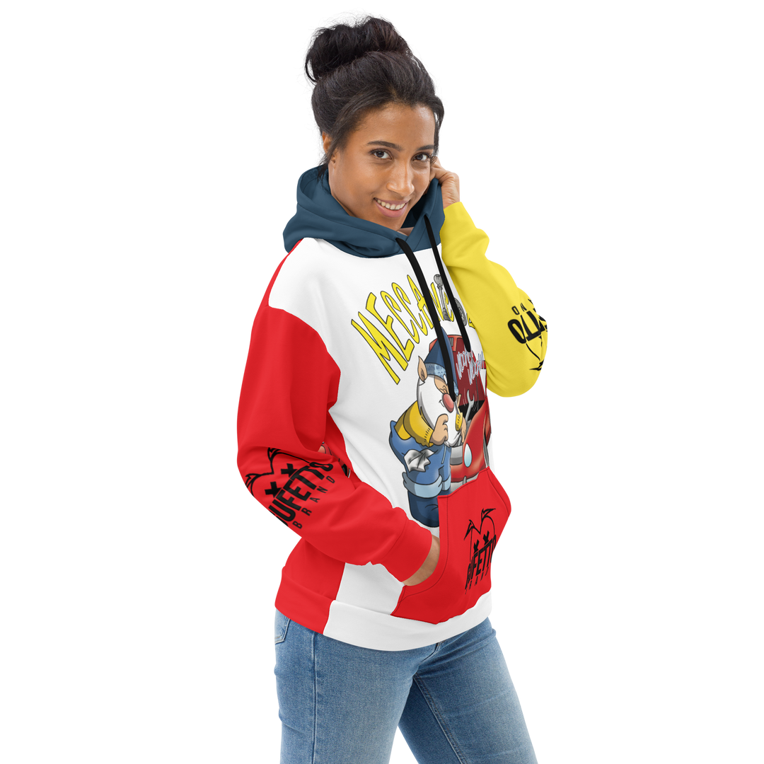 Felpa con cappuccio Uomo/Donna MECCANICOLO - Gufetto Brand