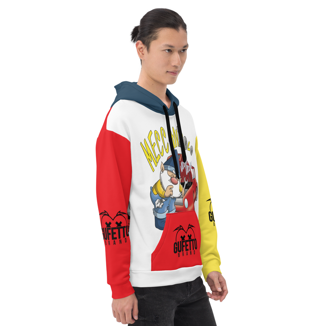 Felpa con cappuccio Uomo/Donna MECCANICOLO - Gufetto Brand