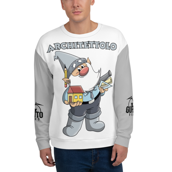 Felpa unisex Uomo/Donna ARCHITETTOLO - Gufetto Brand