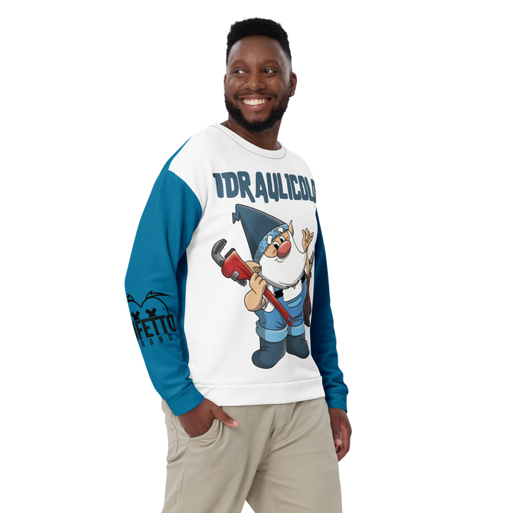 Felpa unisex Uomo/Donna IDRAULICOLO - Gufetto Brand