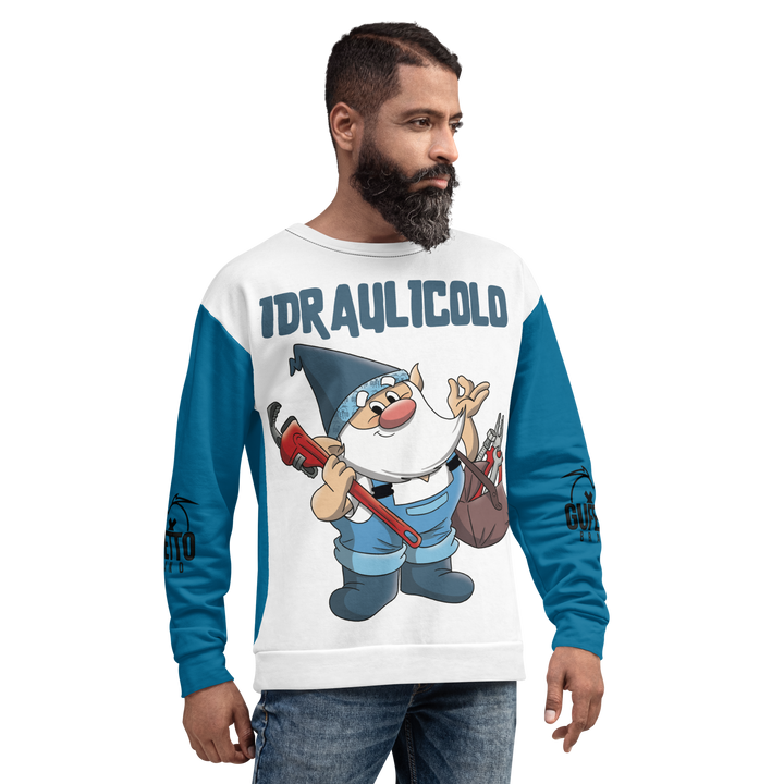 Felpa unisex Uomo/Donna IDRAULICOLO - Gufetto Brand