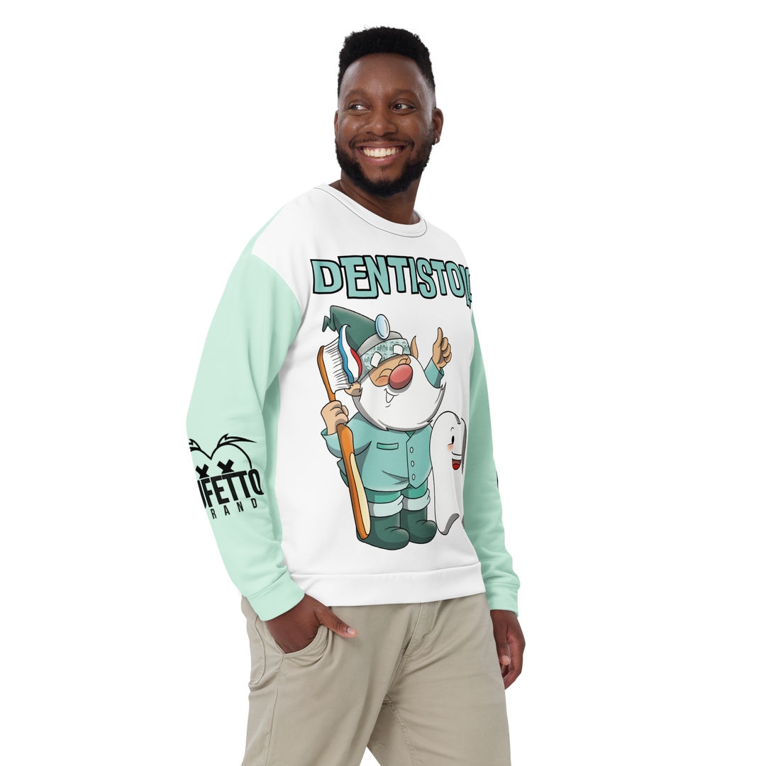 Felpa unisex Uomo/Donna DENTISTOLO - Gufetto Brand