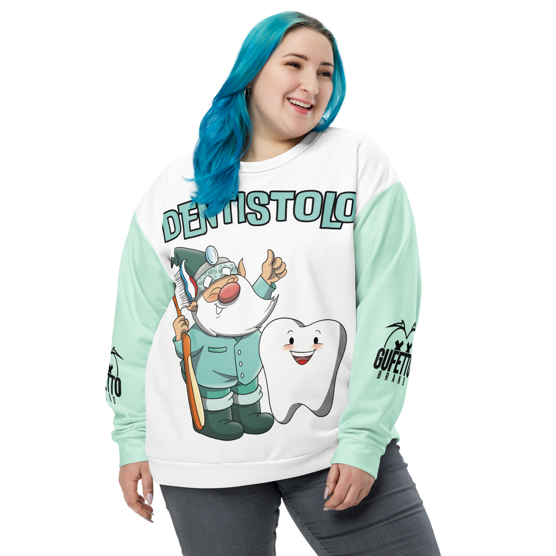 Felpa unisex Uomo/Donna DENTISTOLO - Gufetto Brand