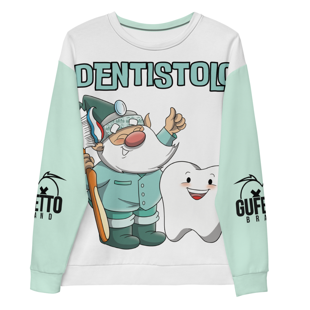 Felpa unisex Uomo/Donna DENTISTOLO - Gufetto Brand