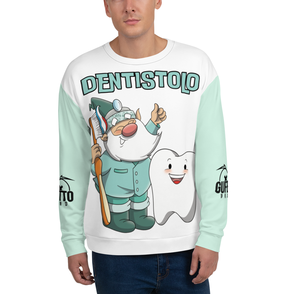 Felpa unisex Uomo/Donna DENTISTOLO - Gufetto Brand