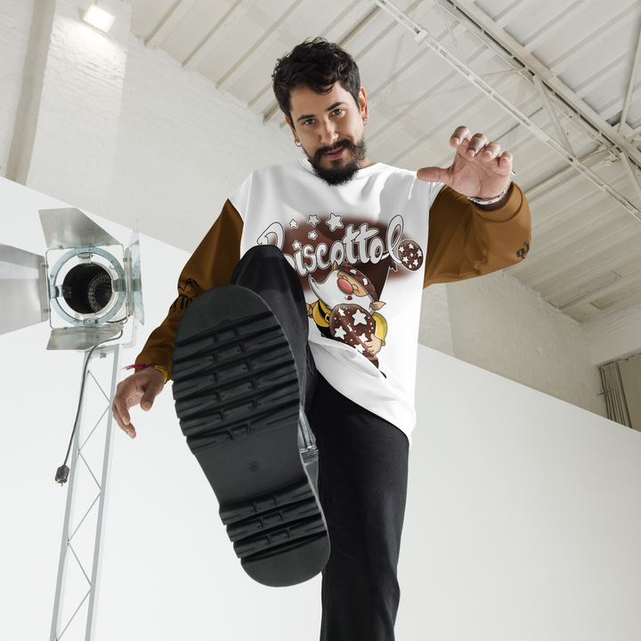 Felpa unisex Uomo/Donna BISCOTTOLO - Gufetto Brand