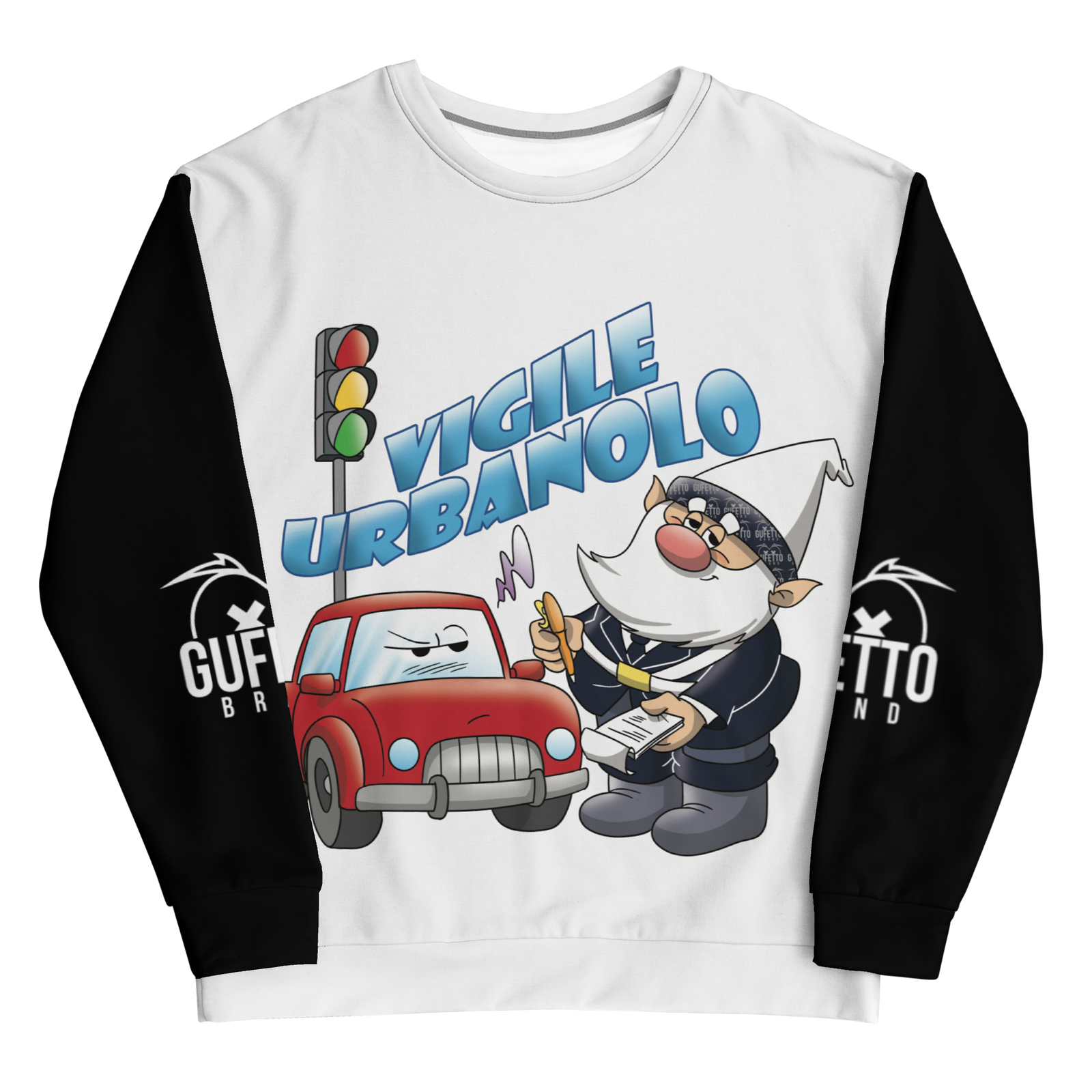 Felpa unisex Uomo/Donna VIGILE URBANOLO - Gufetto Brand