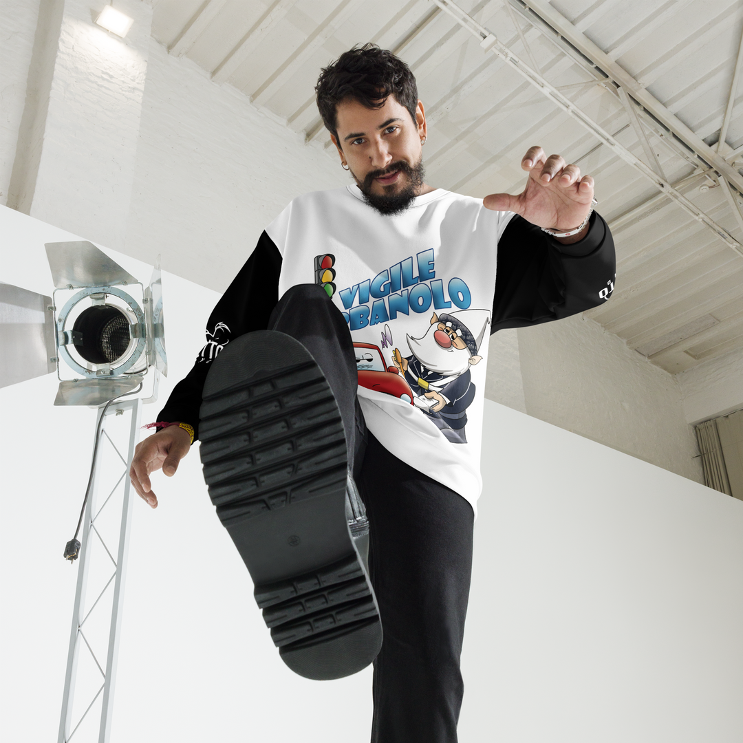 Felpa unisex Uomo/Donna VIGILE URBANOLO - Gufetto Brand