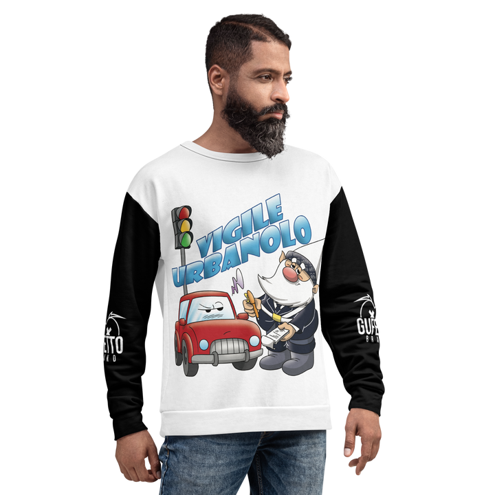 Felpa unisex Uomo/Donna VIGILE URBANOLO - Gufetto Brand
