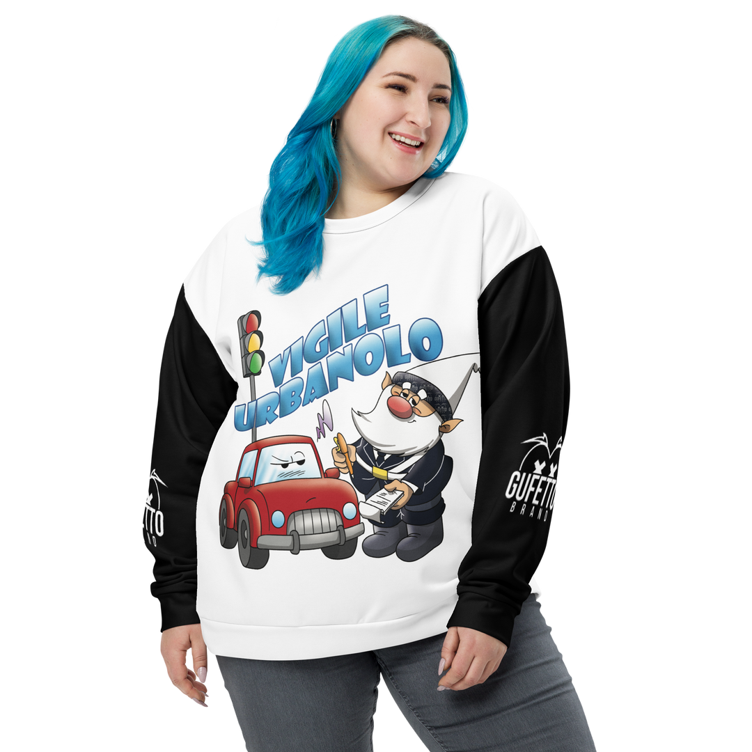 Felpa unisex Uomo/Donna VIGILE URBANOLO - Gufetto Brand