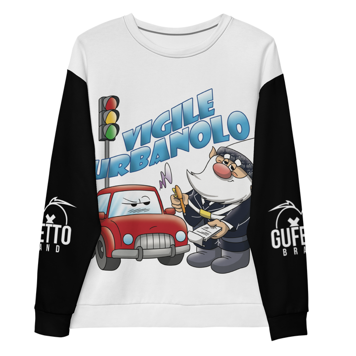 Felpa unisex Uomo/Donna VIGILE URBANOLO - Gufetto Brand