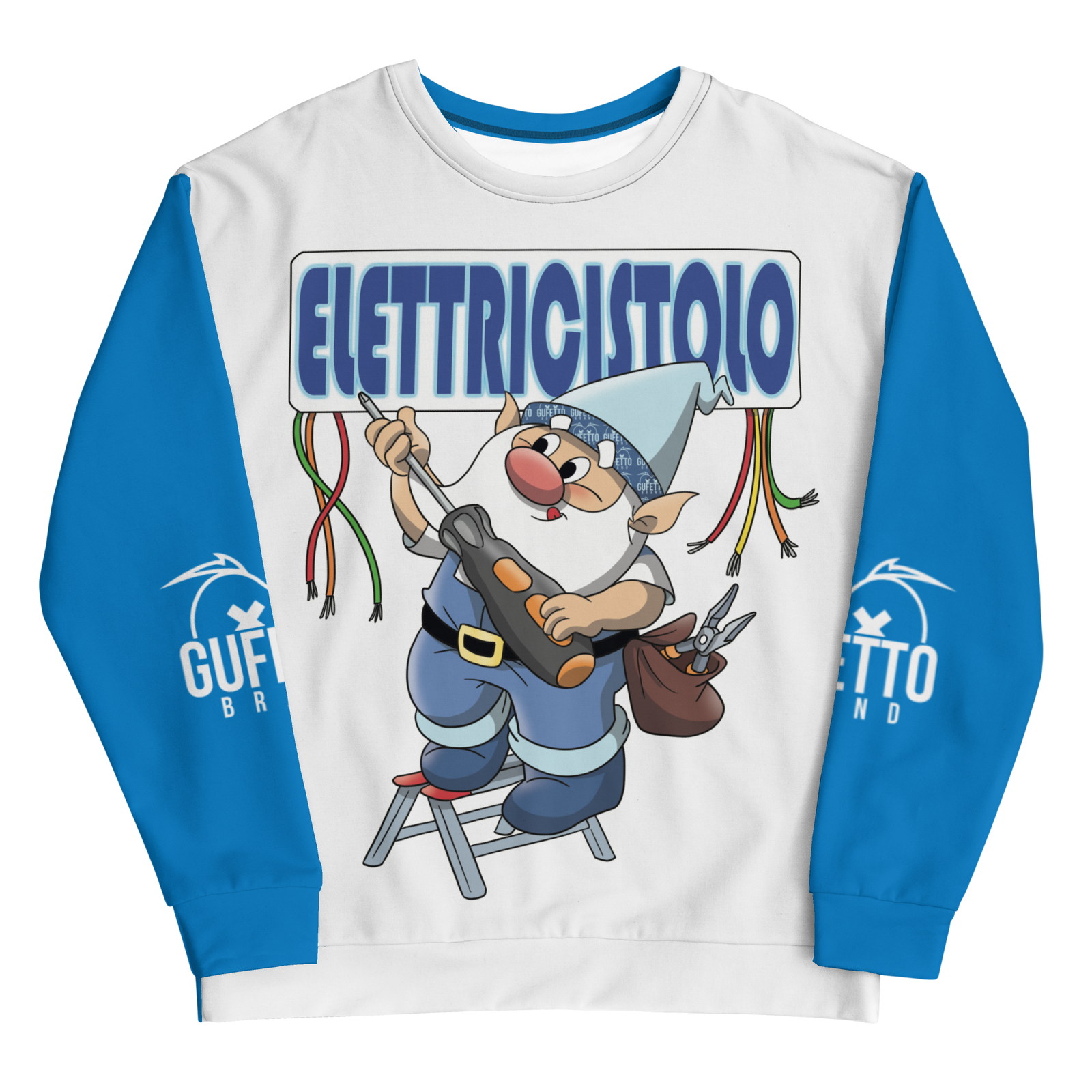 Felpa unisex Uomo/Donna ELETTRICISTOLO - Gufetto Brand