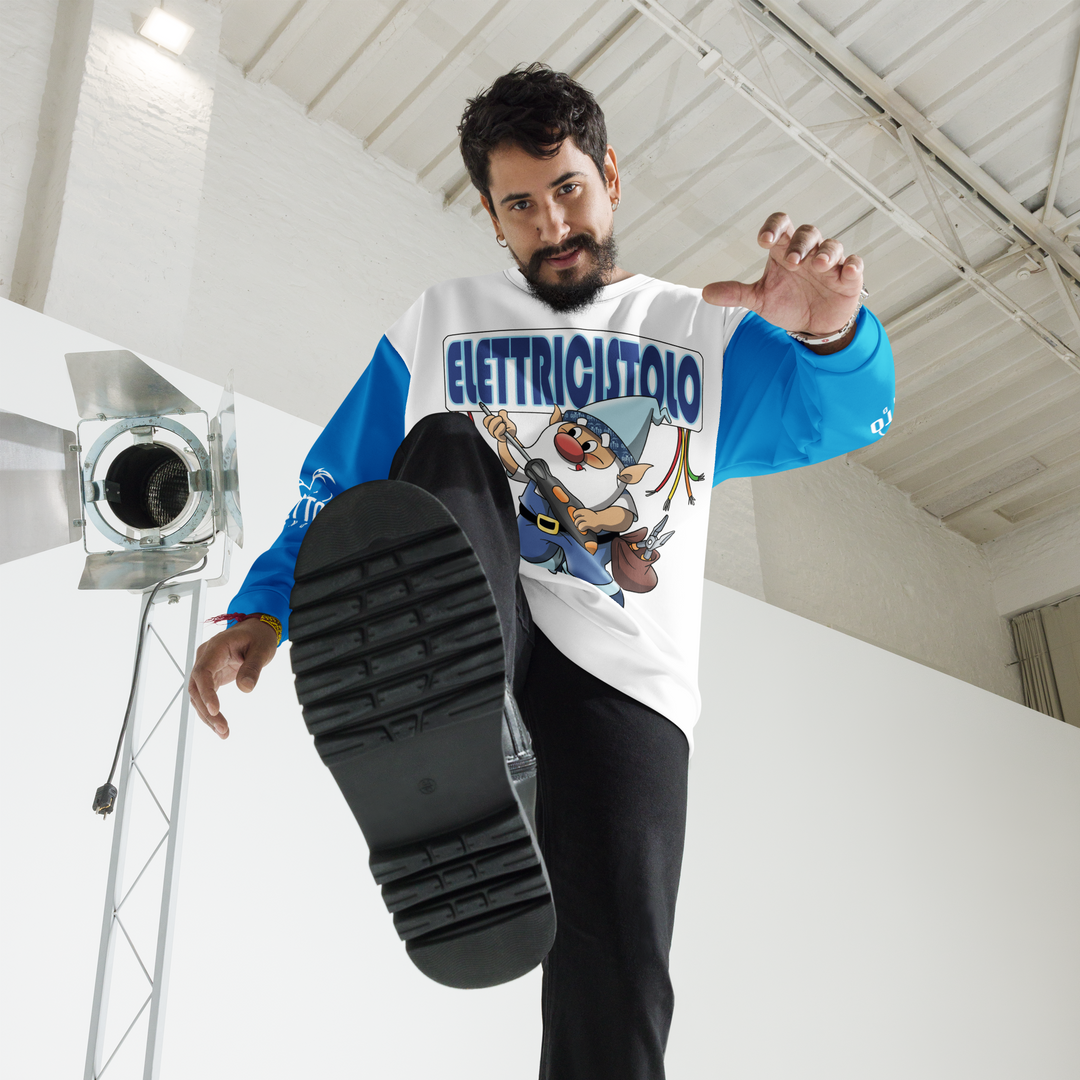Felpa unisex Uomo/Donna ELETTRICISTOLO - Gufetto Brand