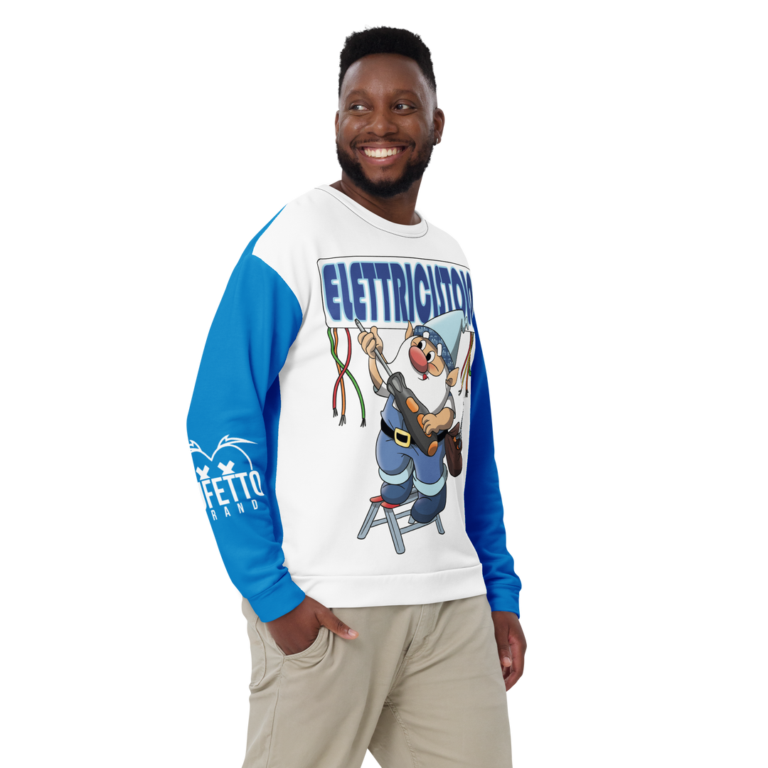 Felpa unisex Uomo/Donna ELETTRICISTOLO - Gufetto Brand