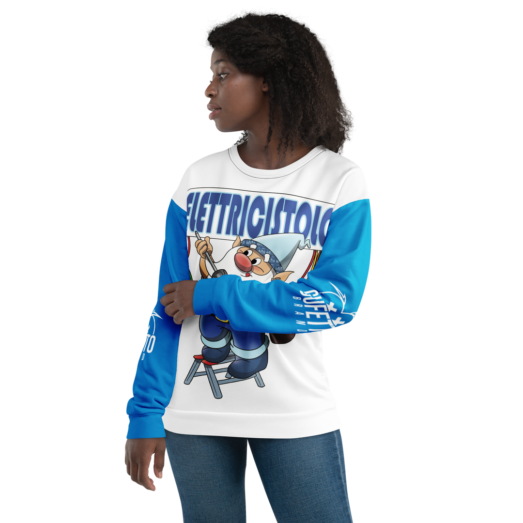 Felpa unisex Uomo/Donna ELETTRICISTOLO - Gufetto Brand