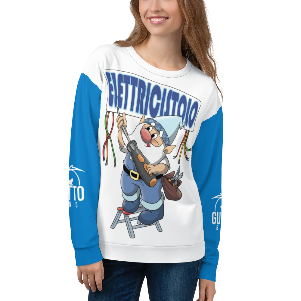 Felpa unisex Uomo/Donna ELETTRICISTOLO - Gufetto Brand