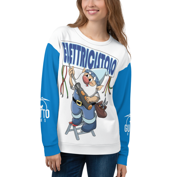 Felpa unisex Uomo/Donna ELETTRICISTOLO - Gufetto Brand