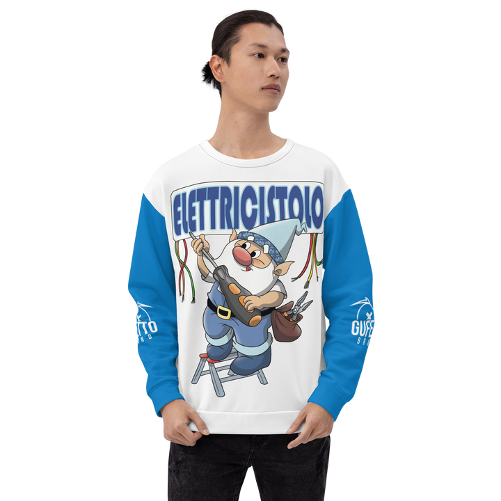 Felpa unisex Uomo/Donna ELETTRICISTOLO - Gufetto Brand