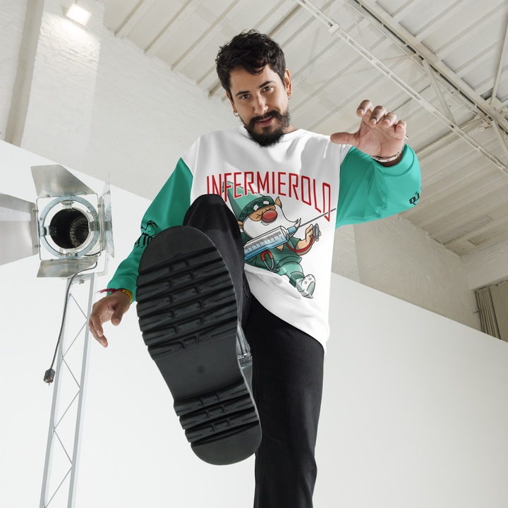 Felpa unisex Uomo/Donna INFERMIEROLO - Gufetto Brand