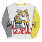 Felpa unisex Uomo/Donna INGEGNEROLO - Gufetto Brand