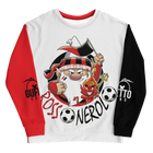 Felpa unisex Uomo/Donna ROSSO NEROLO - Gufetto Brand