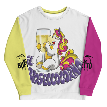 Felpa unisex Uomo/Donna IL PROSECCOCORNO
