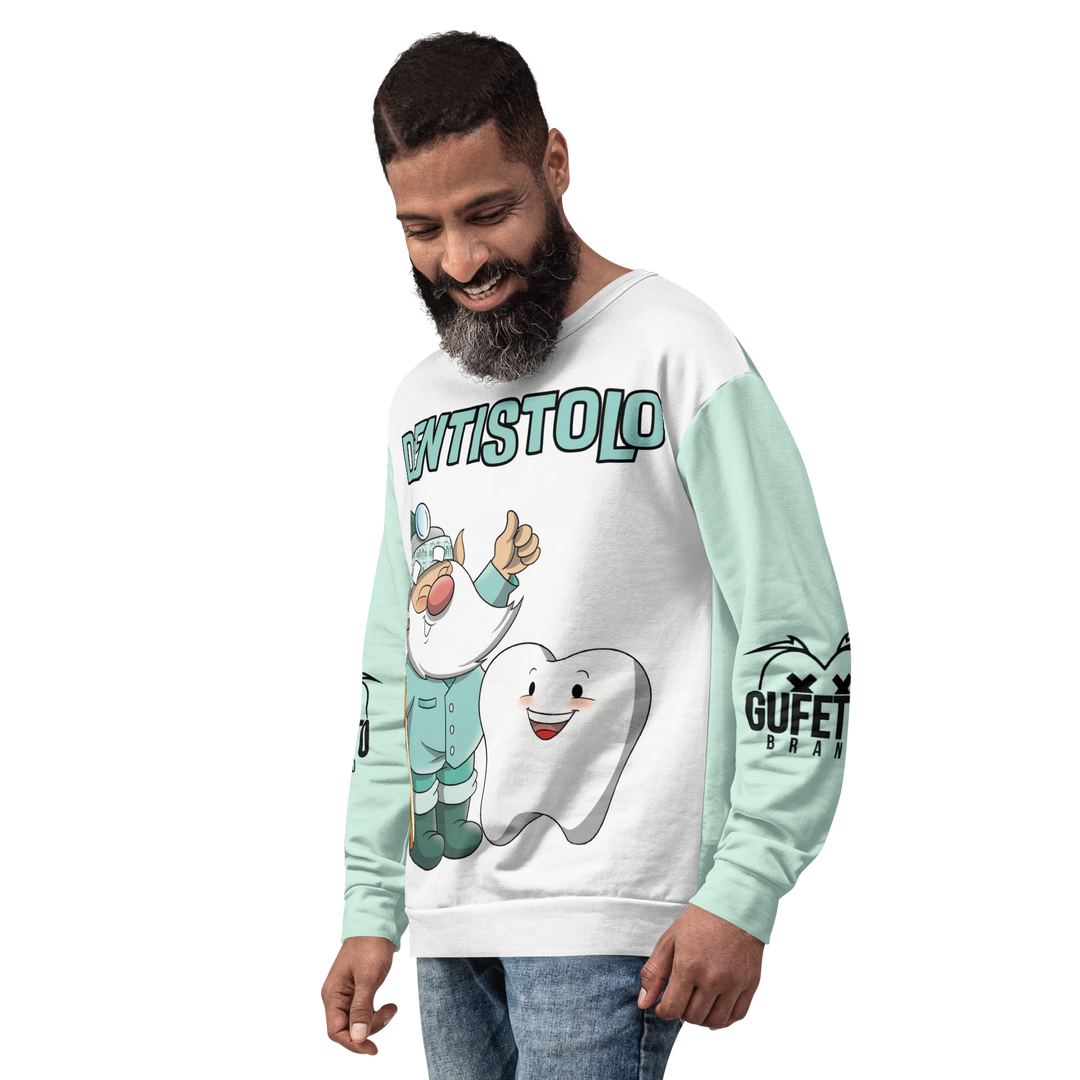 Felpa unisex Uomo/Donna DENTISTOLO - Gufetto Brand