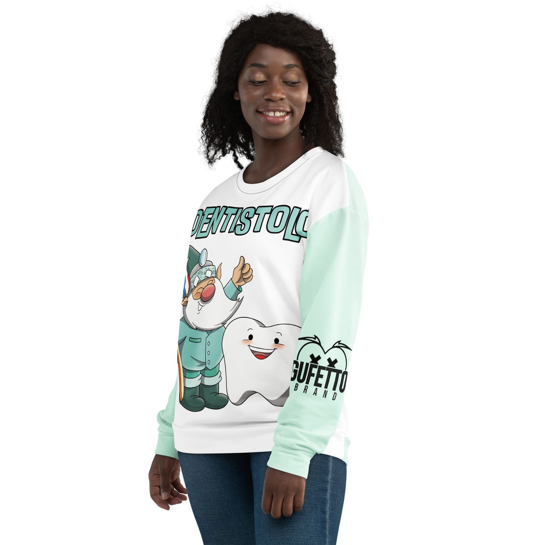 Felpa unisex Uomo/Donna DENTISTOLO - Gufetto Brand