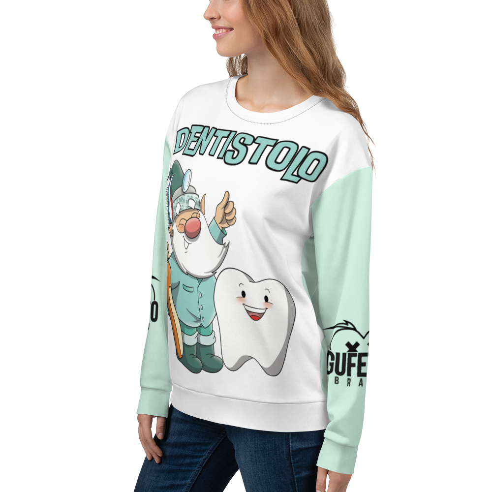 Felpa unisex Uomo/Donna DENTISTOLO - Gufetto Brand