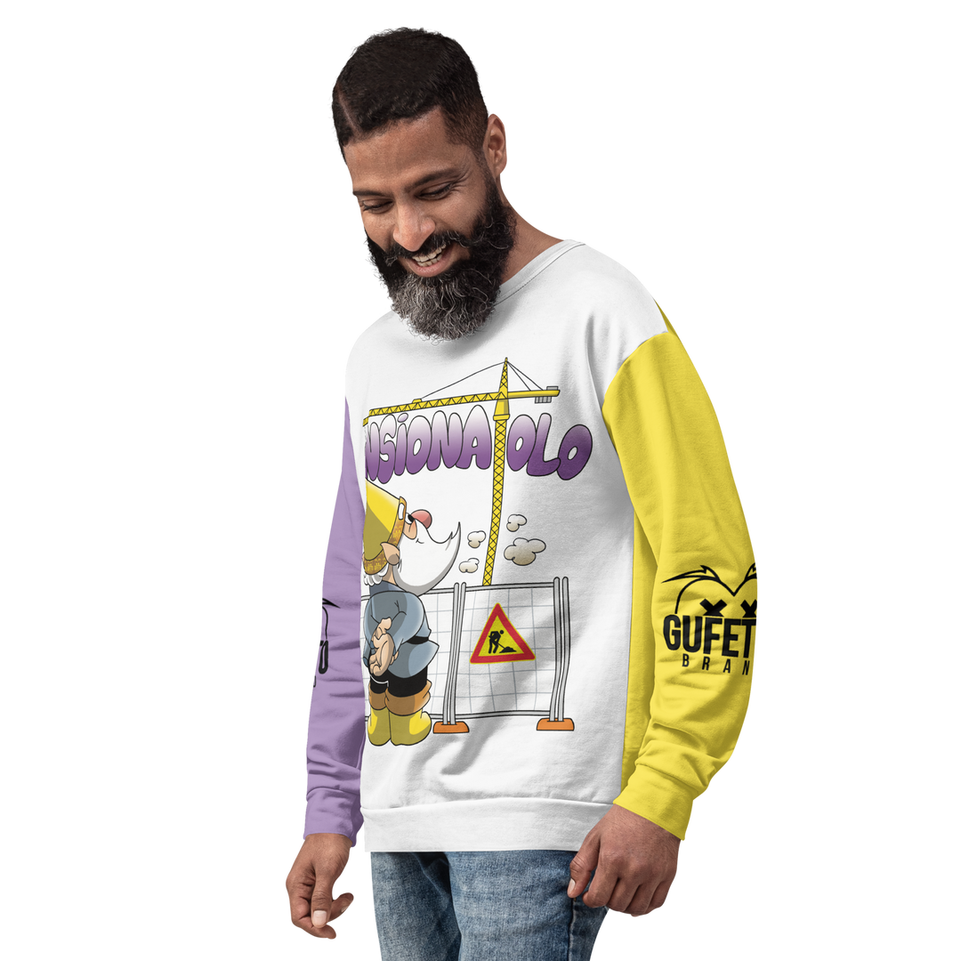 Felpa unisex Uomo/Donna PENSIONATOLO - Gufetto Brand