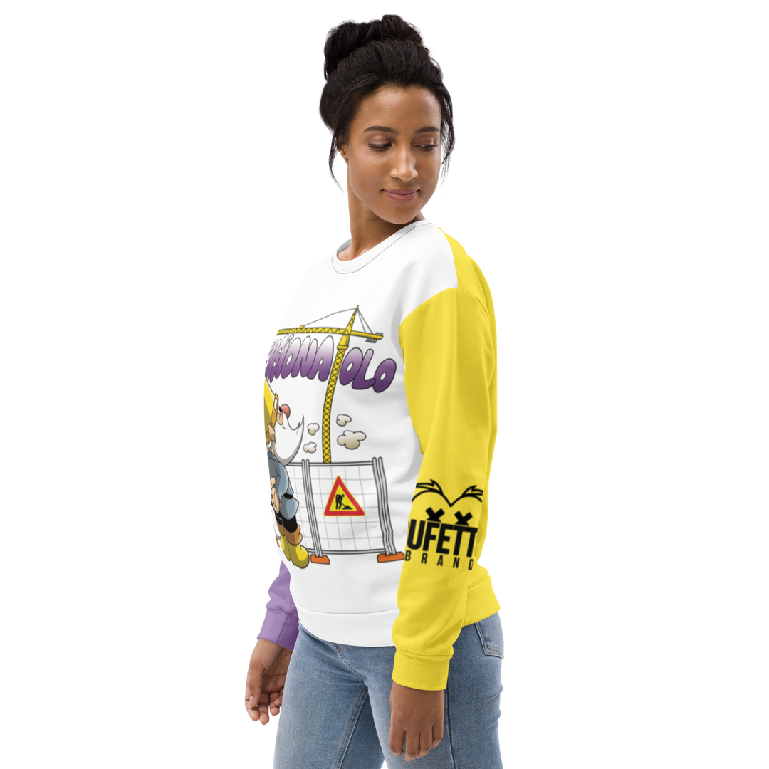 Felpa unisex Uomo/Donna PENSIONATOLO - Gufetto Brand