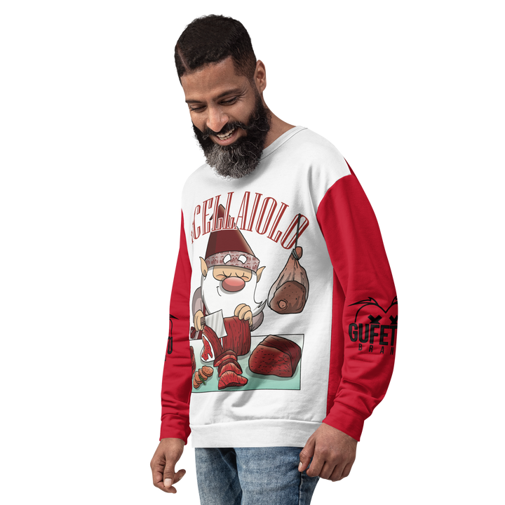 Felpa unisex Uomo/Donna MACELLAIOLO - Gufetto Brand