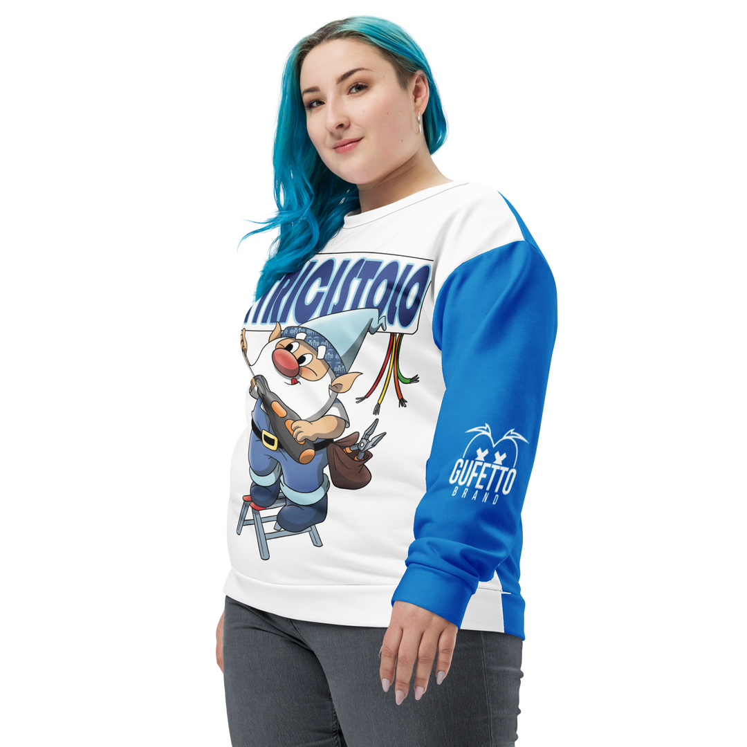 Felpa unisex Uomo/Donna ELETTRICISTOLO - Gufetto Brand