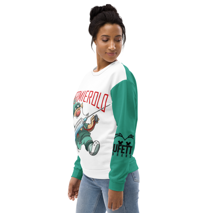 Felpa unisex Uomo/Donna INFERMIEROLO - Gufetto Brand