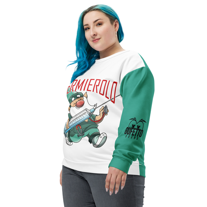 Felpa unisex Uomo/Donna INFERMIEROLO - Gufetto Brand