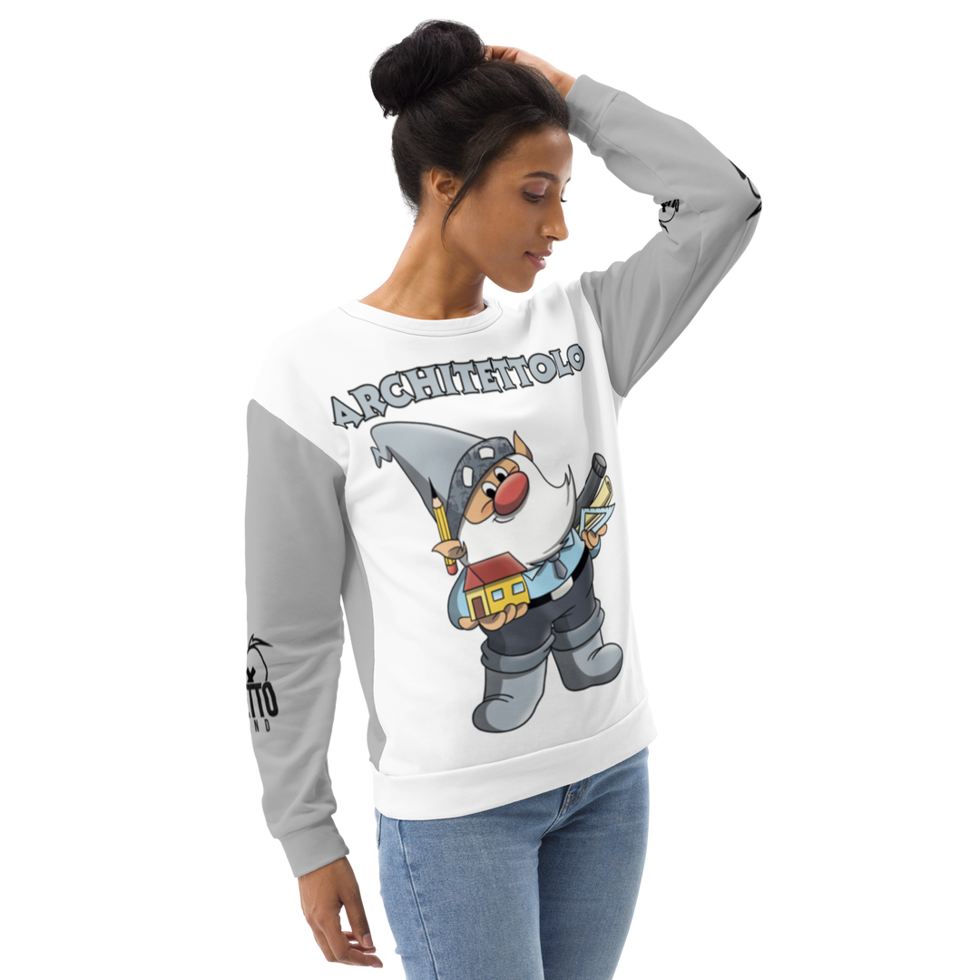 Felpa unisex Uomo/Donna ARCHITETTOLO - Gufetto Brand