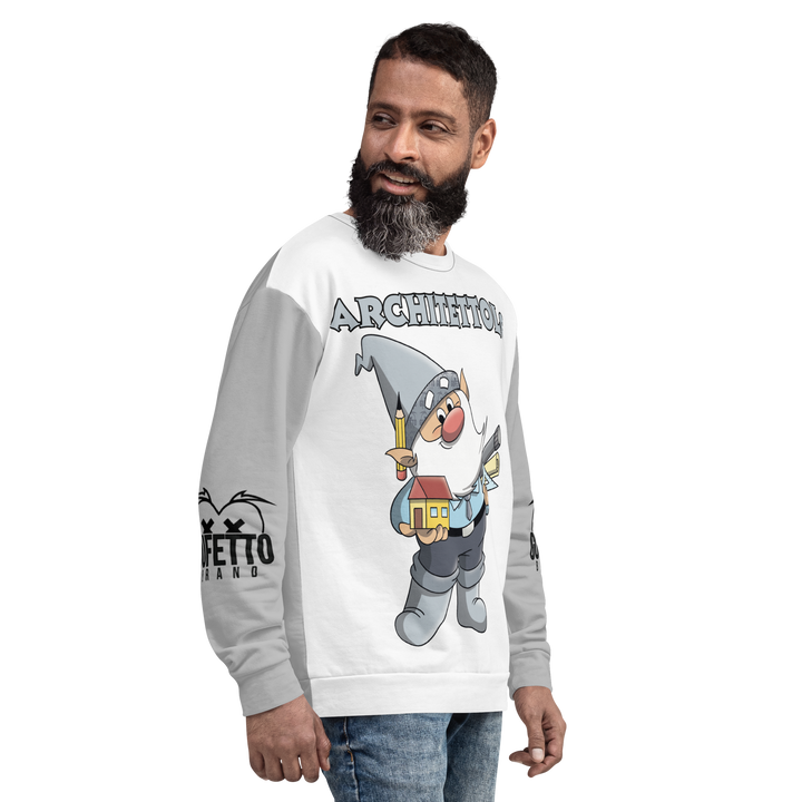 Felpa unisex Uomo/Donna ARCHITETTOLO - Gufetto Brand