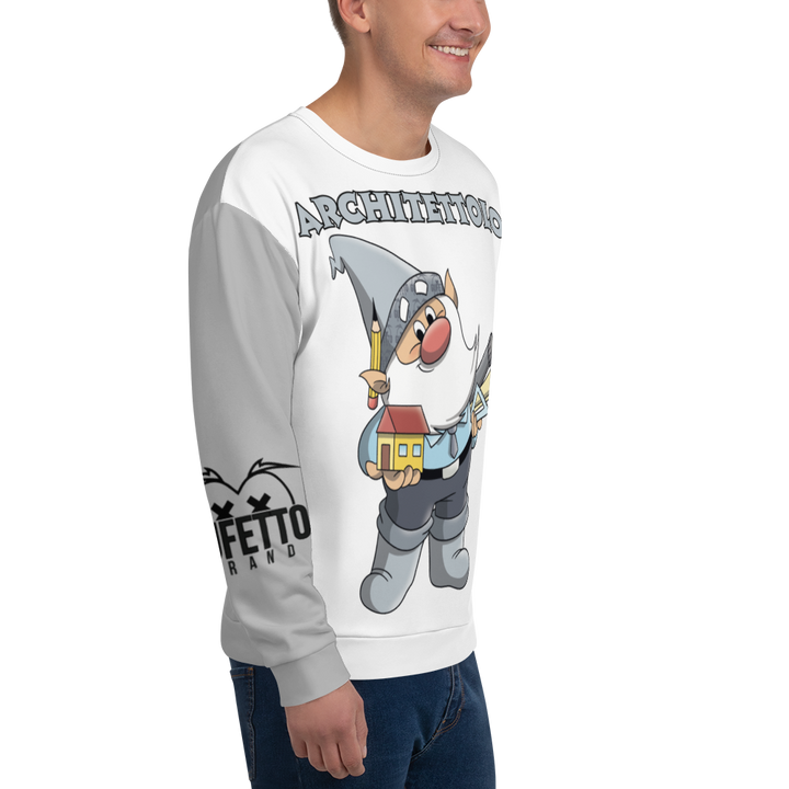 Felpa unisex Uomo/Donna ARCHITETTOLO - Gufetto Brand