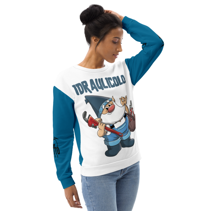 Felpa unisex Uomo/Donna IDRAULICOLO - Gufetto Brand