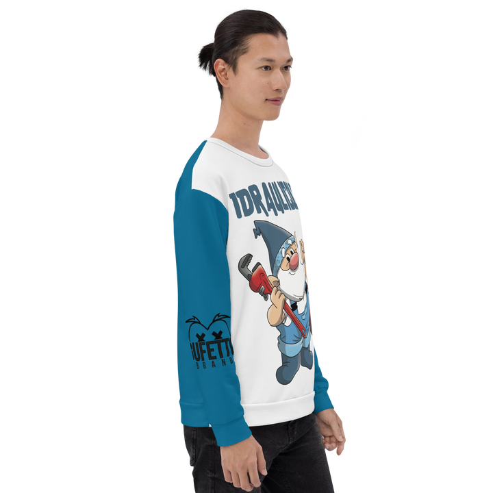 Felpa unisex Uomo/Donna IDRAULICOLO - Gufetto Brand