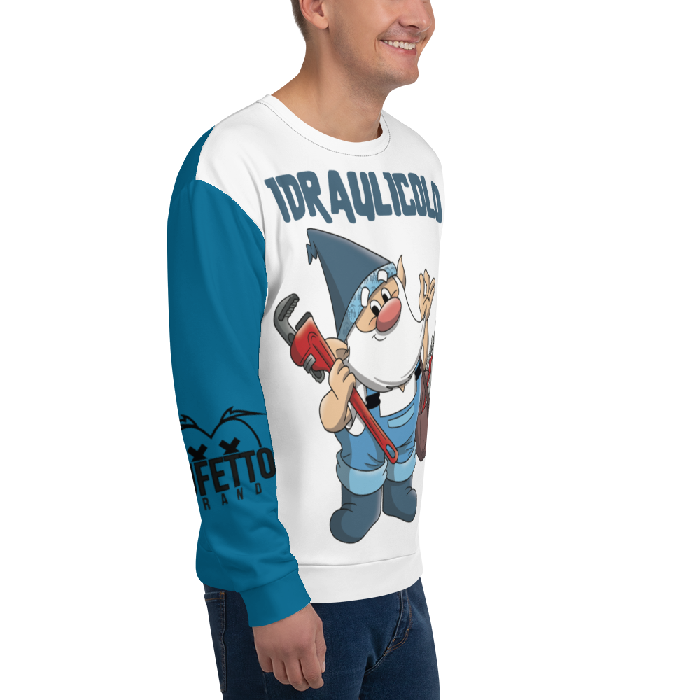 Felpa unisex Uomo/Donna IDRAULICOLO - Gufetto Brand