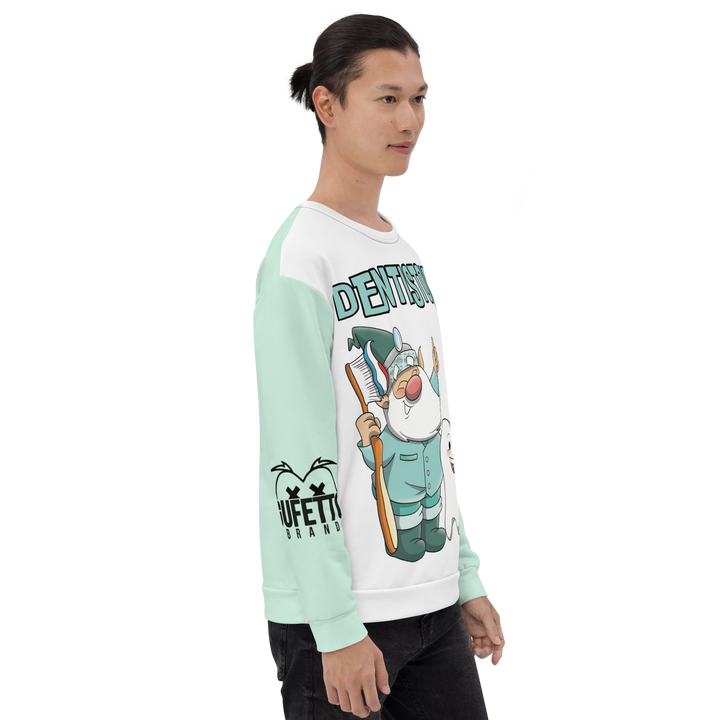 Felpa unisex Uomo/Donna DENTISTOLO - Gufetto Brand