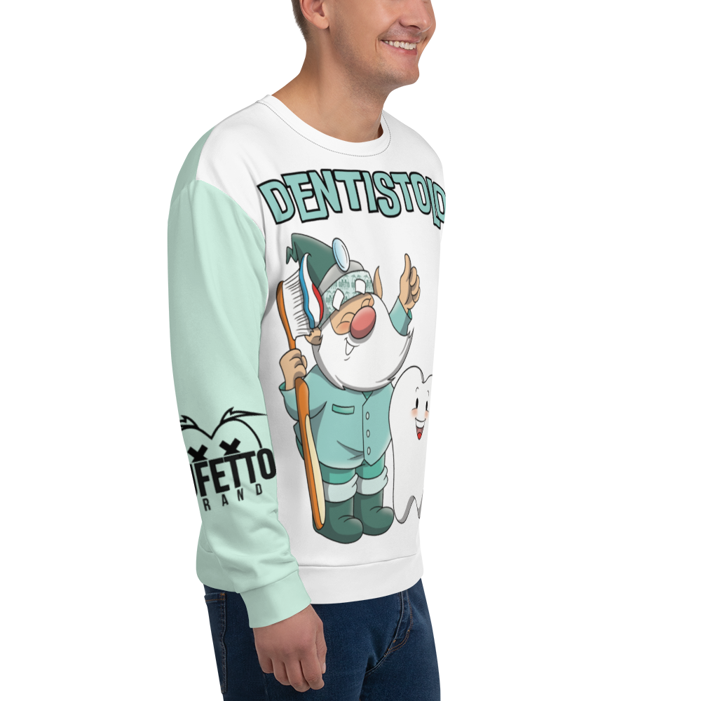 Felpa unisex Uomo/Donna DENTISTOLO - Gufetto Brand