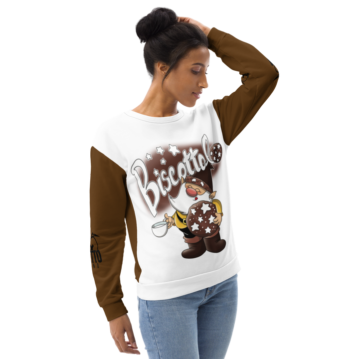 Felpa unisex Uomo/Donna BISCOTTOLO - Gufetto Brand