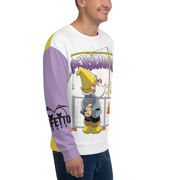 Felpa unisex Uomo/Donna PENSIONATOLO - Gufetto Brand
