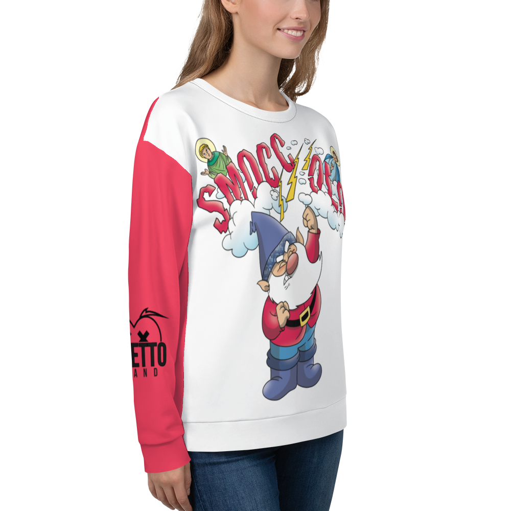 Felpa unisex Uomo/Donna SMOCCOLO - Gufetto Brand