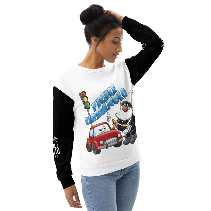 Felpa unisex Uomo/Donna VIGILE URBANOLO - Gufetto Brand