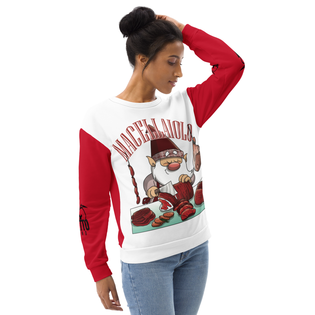 Felpa unisex Uomo/Donna MACELLAIOLO - Gufetto Brand