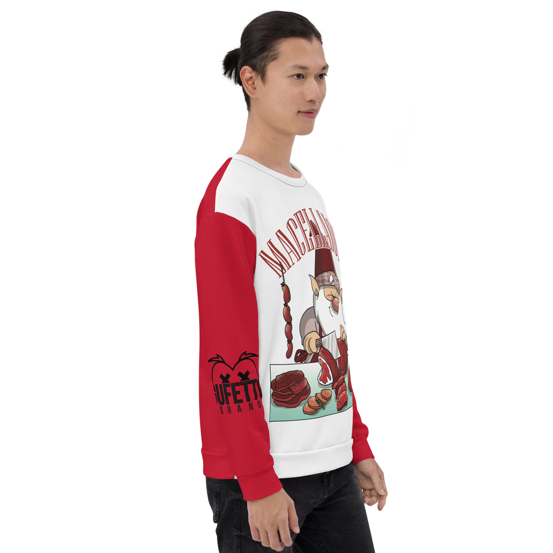Felpa unisex Uomo/Donna MACELLAIOLO - Gufetto Brand